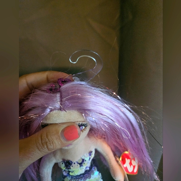 TY Sea Sequins Plush Mermaid - LORELAI (Regular Size -10 inch) - Picture 8 of 8